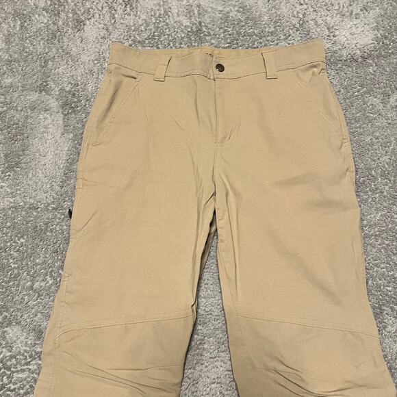 Columbia Pants Mens 32 X30 Nylon Hiking Beige Tan Performance - Picture 2 of 11
